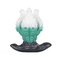 4.25in 5.15in 6.22in Fantasy Anchor Strap on Vibrating Mouth Gag Tentacle Dildo