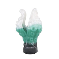4.25in 5.15in 6.22in Fantasy Anchor Strap on Vibrating Mouth Gag Tentacle Dildo