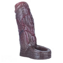 4.29in 4.96in 5.94in Soft Elastic Male Wearable Platinum Silicone Dildo Sleeve