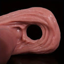 4.33in 5.31in 6.69in Soft Silicone Reusable Lifelike Cock Sleeve Dildo