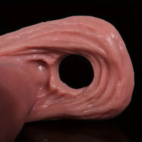 4.33in 5.31in 6.69in Soft Silicone Reusable Lifelike Cock Sleeve Dildo