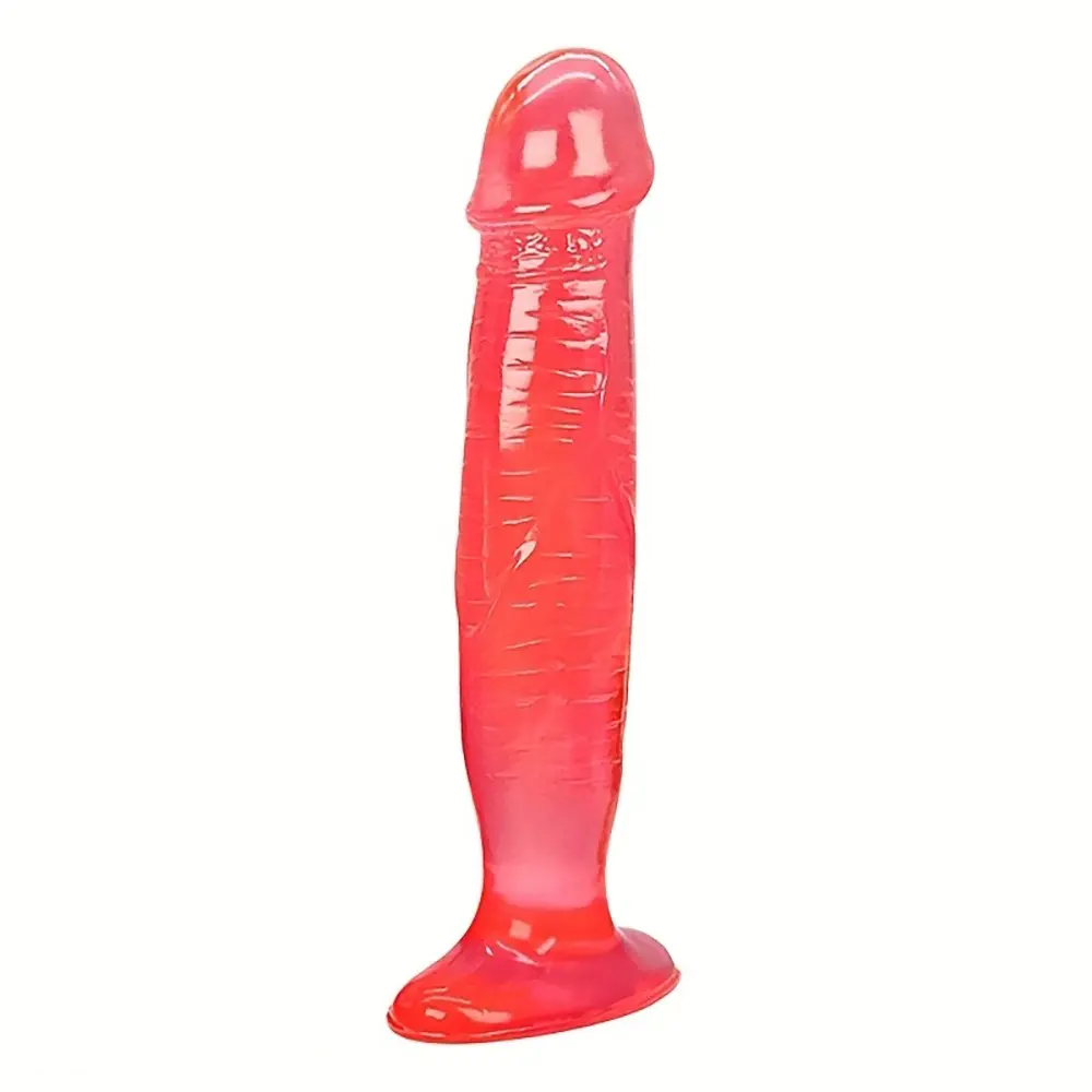4.33in 5.71in 7.68in Crystal Clear Jelly Penis Transparent PVC Anal Mini Dildo