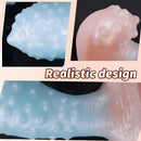 4.33in 5.7in 6.29in 6.88in Invisible Wearable Silicone Hidden Spiked Dildo