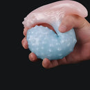 4.33in 5.7in 6.29in 6.88in Invisible Wearable Silicone Hidden Spiked Dildo
