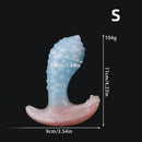 4.33in 5.7in 6.29in 6.88in Invisible Wearable Silicone Hidden Spiked Dildo