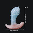 4.33in 5.7in 6.29in 6.88in Invisible Wearable Silicone Hidden Spiked Dildo