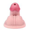 4.33in Real Hollow Chastity Cage Dildo Female Couples G-spot Insertor