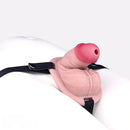 4.33in Real Hollow Chastity Cage Dildo Female Couples G-spot Insertor