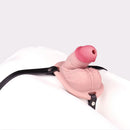 4.33in Real Hollow Chastity Cage Dildo Female Couples G-spot Insertor