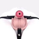 4.33in Real Hollow Chastity Cage Dildo Female Couples G-spot Insertor