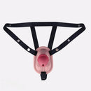 4.33in Real Hollow Chastity Cage Dildo Female Couples G-spot Insertor