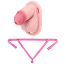 4.33in Real Hollow Chastity Cage Dildo Female Couples G-spot Insertor