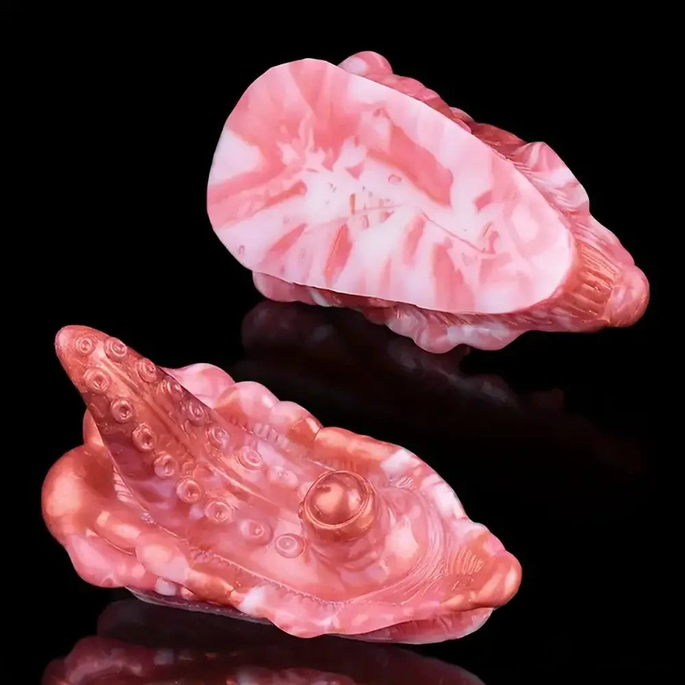 4.33in Small Octopus Tentacle Silicone Soft Dildo Penis Anal Expander