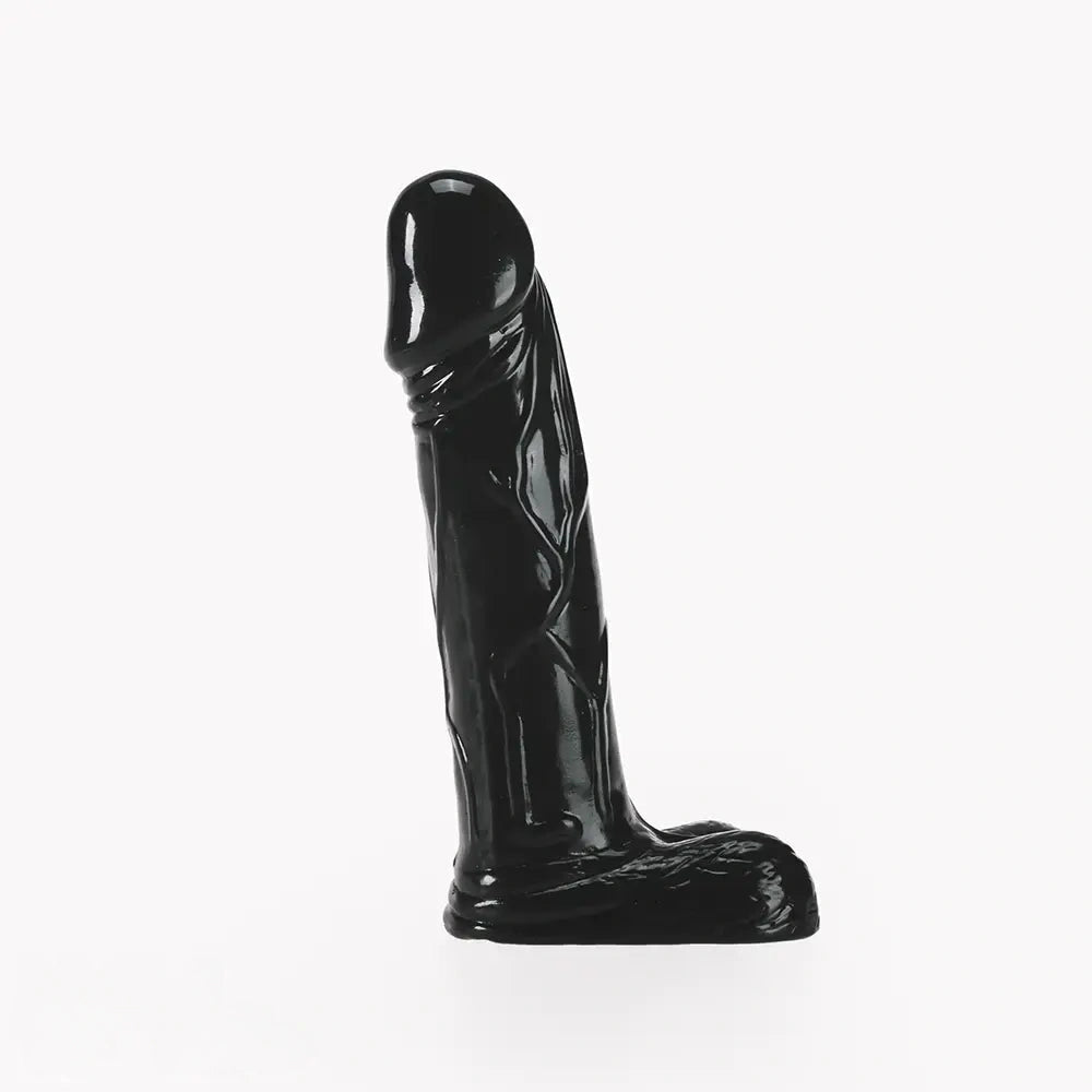 4.33in Small Real PVC Skin Dildo For Adult Love Sex Toy Beginners
