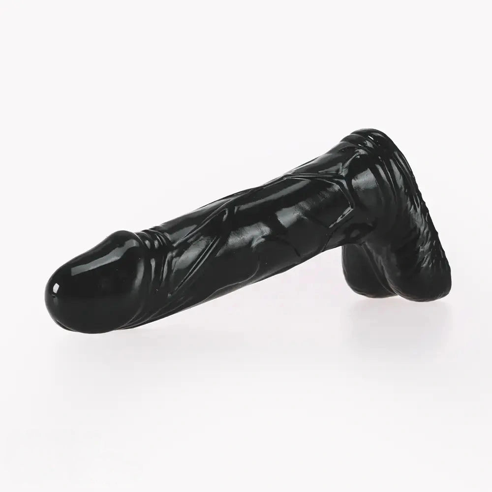 4.33in Small Real PVC Skin Dildo For Adult Love Sex Toy Beginners