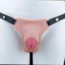 4.33in Strap on Chastity Dildo Wearable Realistic Cock Cage For Men
