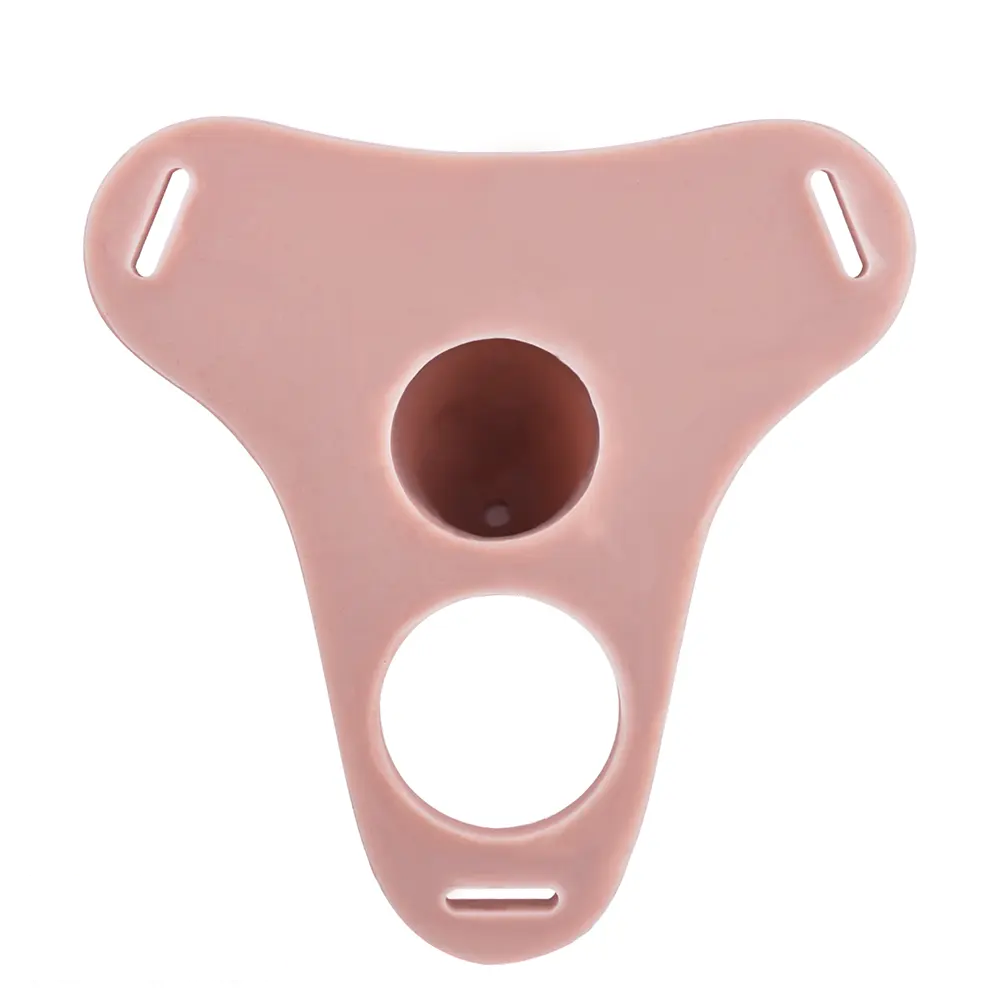 4.33in Strap on Chastity Dildo Wearable Realistic Cock Cage For Men Women