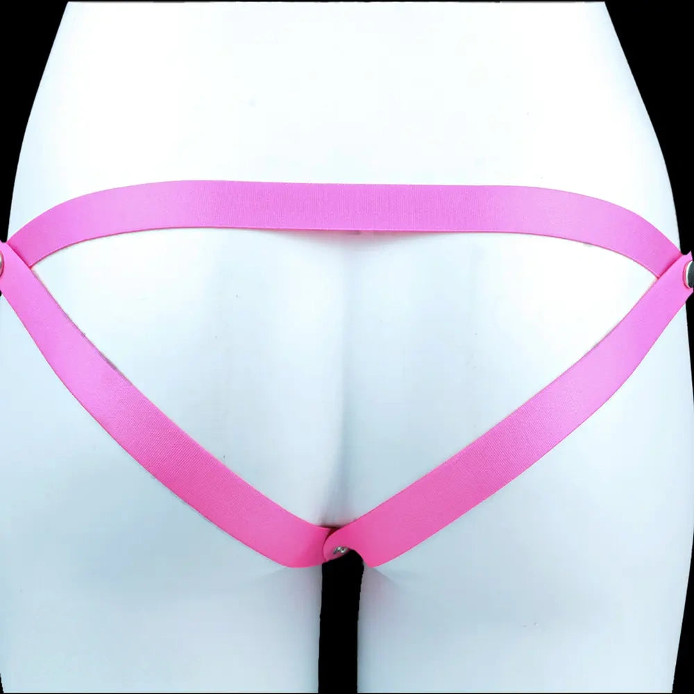 4.33in Strap on Chastity Dildo Wearable Realistic Cock Cage For Men Women