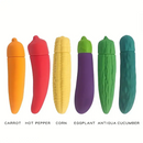 4.41in 4.72in Vegetable Shape Small Vibrating Dildo For Prostate Massage