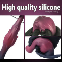 4.41in 5.31in 6.22in 7.3in Dragon Monster Silicone Small Anal Plug Dildo