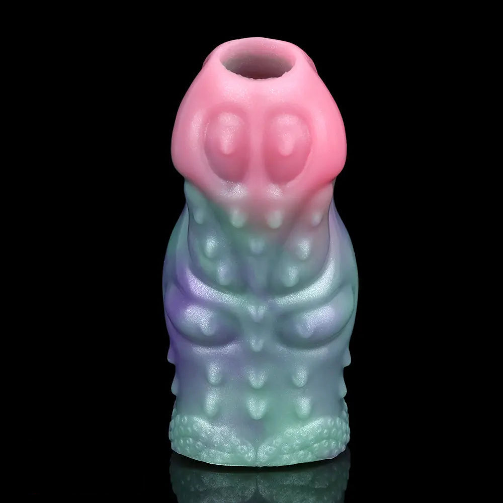 4.44in 4.92in Tendril Geist Fantasy Hollow Dildo Sleeve For Cock Extension