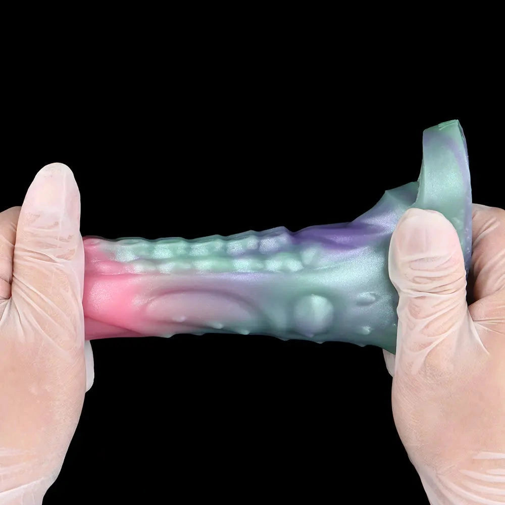 4.44in 4.92in Tendril Geist Fantasy Hollow Dildo Sleeve For Cock Extension