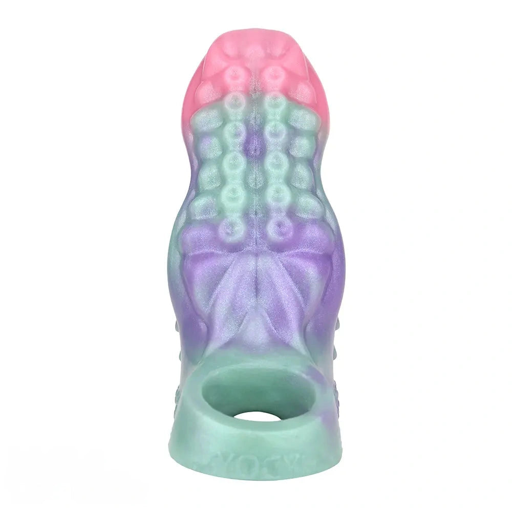 4.44in 4.92in Tendril Geist Fantasy Hollow Dildo Sleeve For Cock Extension