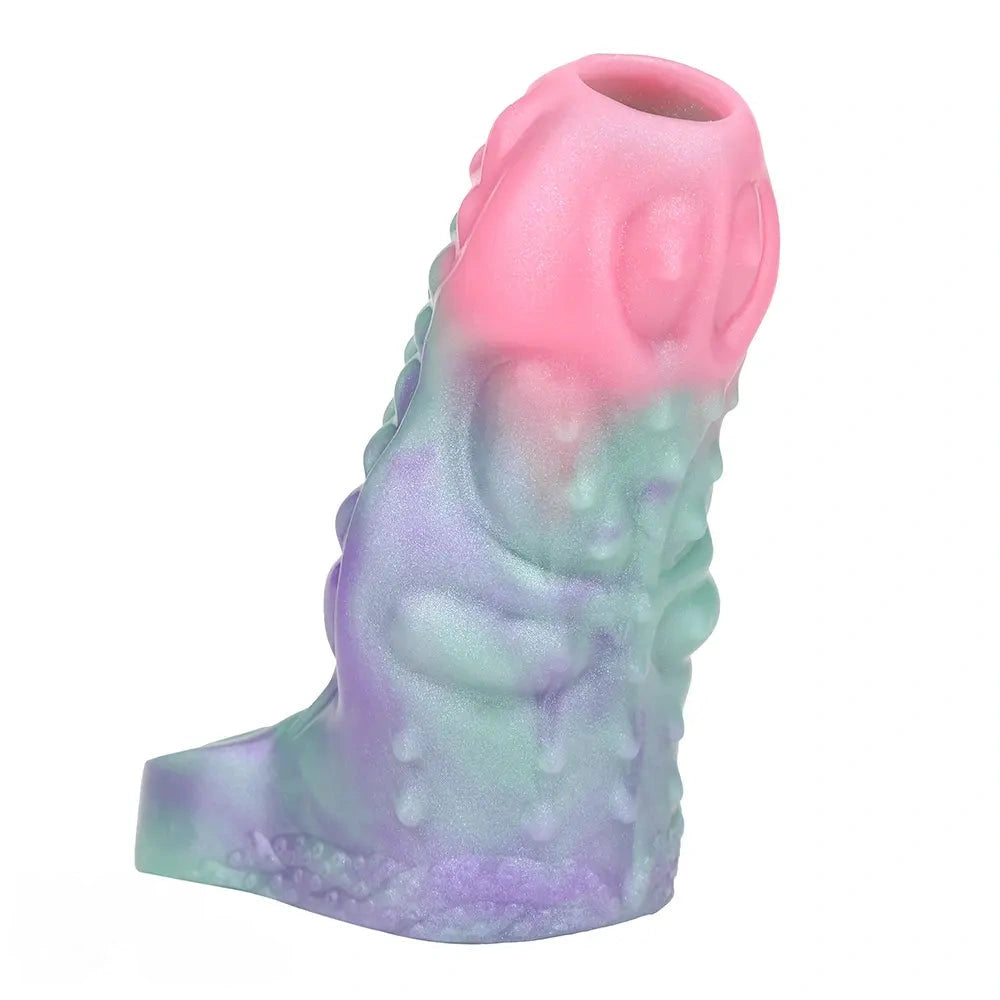 4.44in 4.92in Tendril Geist Fantasy Hollow Dildo Sleeve For Cock Extension