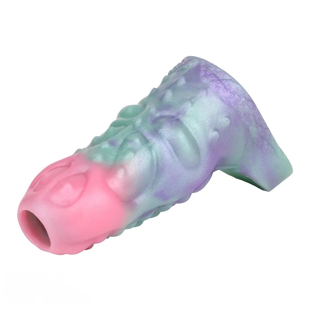 4.44in 4.92in Tendril Geist Fantasy Hollow Dildo Sleeve For Cock Extension