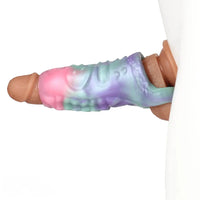 4.44in 4.92in Tendril Geist Fantasy Hollow Dildo Sleeve For Cock Extension