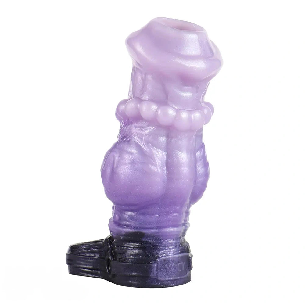 4.44in 6.06in 7.32in Horse Cock Dildo Sleeve Odd Spiked Knot Cock Sleeve