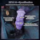 4.44in 6.06in 7.32in Horse Cock Dildo Sleeve Odd Spiked Knot Cock Sleeve