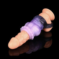4.44in 6.06in 7.32in Horse Cock Dildo Sleeve Odd Spiked Knot Cock Sleeve