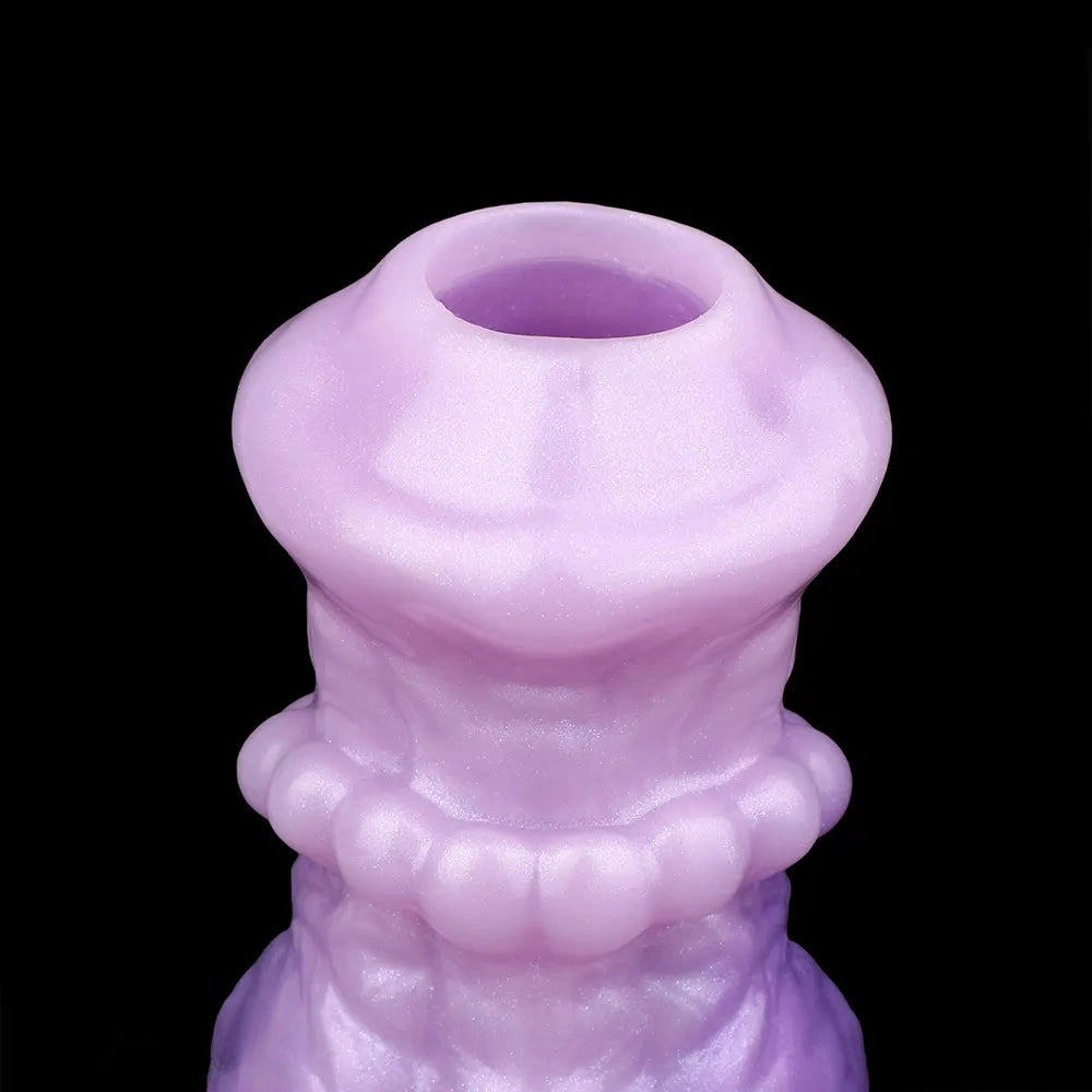 4.44in 6.06in 7.32in Horse Cock Dildo Sleeve Odd Spiked Knot Cock Sleeve