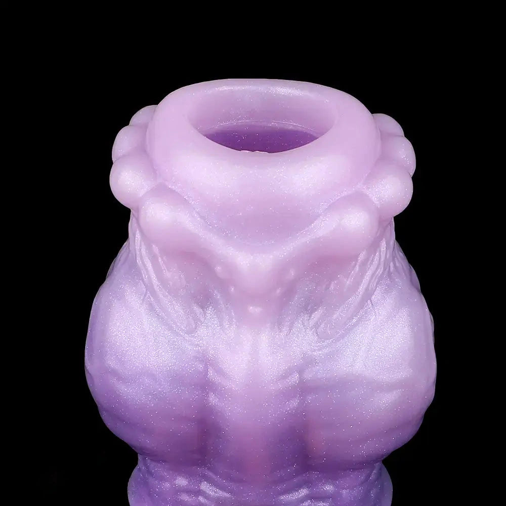 4.44in 6.06in 7.32in Horse Cock Dildo Sleeve Odd Spiked Knot Cock Sleeve