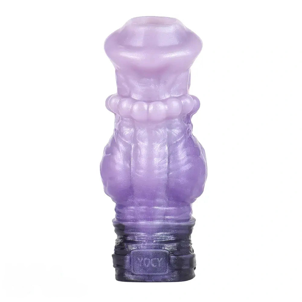 4.44in 6.06in 7.32in Horse Cock Dildo Sleeve Odd Spiked Knot Cock Sleeve