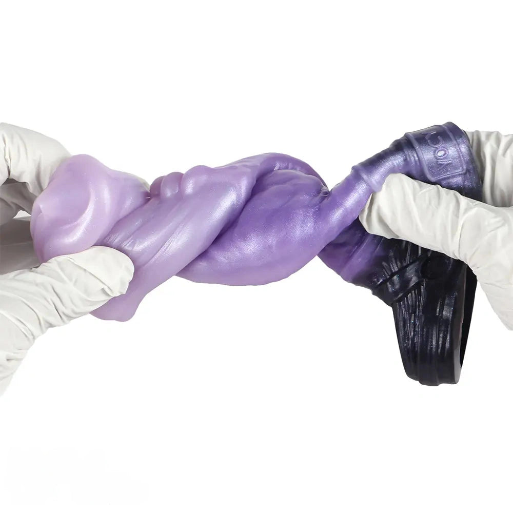 4.44in 6.06in 7.32in Horse Cock Dildo Sleeve Odd Spiked Knot Cock Sleeve