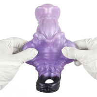 4.44in 6.06in 7.32in Horse Cock Dildo Sleeve Odd Spiked Knot Cock Sleeve