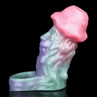 4.44in Spore Bloom SHAZ-3016 Fantasy Hollow Dildo Sleeve For Extension
