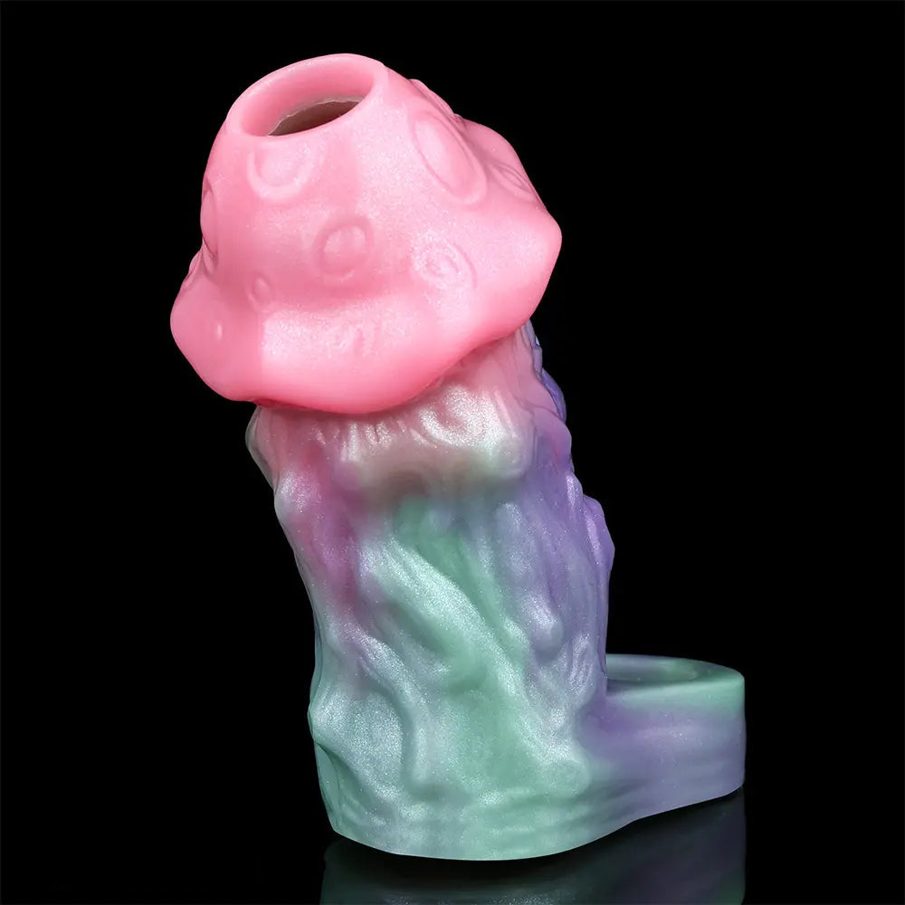 4.44in Spore Bloom SHAZ-3016 Fantasy Hollow Dildo Sleeve For Extension