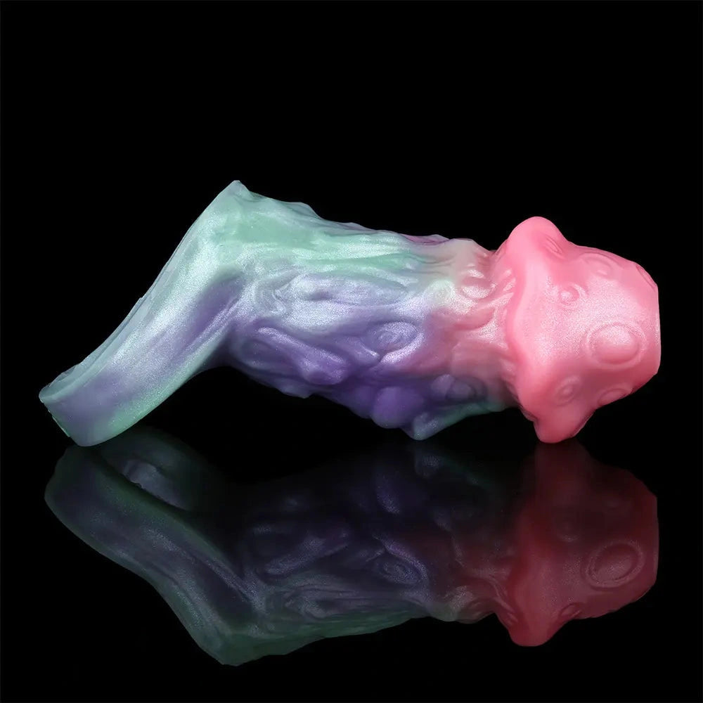 4.44in Spore Bloom SHAZ-3016 Fantasy Hollow Dildo Sleeve For Extension