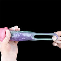 4.44in Spore Bloom SHAZ-3016 Fantasy Hollow Dildo Sleeve For Extension