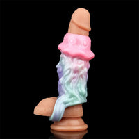 4.44in Spore Bloom SHAZ-3016 Fantasy Hollow Dildo Sleeve For Extension