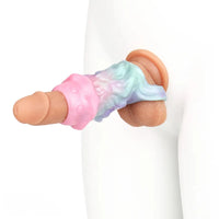 4.44in Spore Bloom SHAZ-3016 Fantasy Hollow Dildo Sleeve For Extension