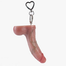 4.45in Lifelike Silicone Soft Small Key Chain Dildo For Women Men Lesbians