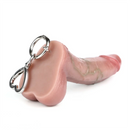 4.45in Lifelike Silicone Soft Small Key Chain Dildo For Women Men Lesbians