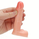 4.45in Small Real Portable Dildo With Strong Suction Cup For Beginners