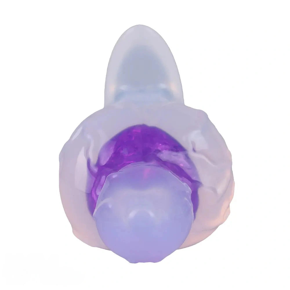 4.48in Fox Tail Wear Anchor Fantasy Dildo Butt Plug For BDSM Role Play