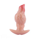4.48in Fox Tail Wear Anchor Fantasy Dildo Butt Plug For BDSM Role Play