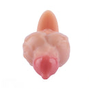 4.48in Fox Tail Wear Anchor Fantasy Dildo Butt Plug For BDSM Role Play